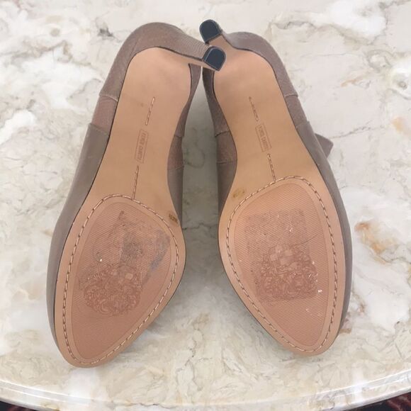 Vince Camuto Leather Hidden Platform Heel Booties - Picture 8 of 10